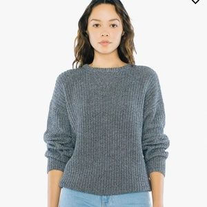 Cozy American Apparell Fisherman Sweater